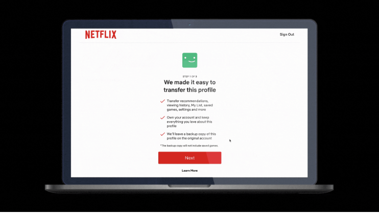 Netflix launches new ‘Profile Transfer’ feature to help end account sharing • ZebethMedia