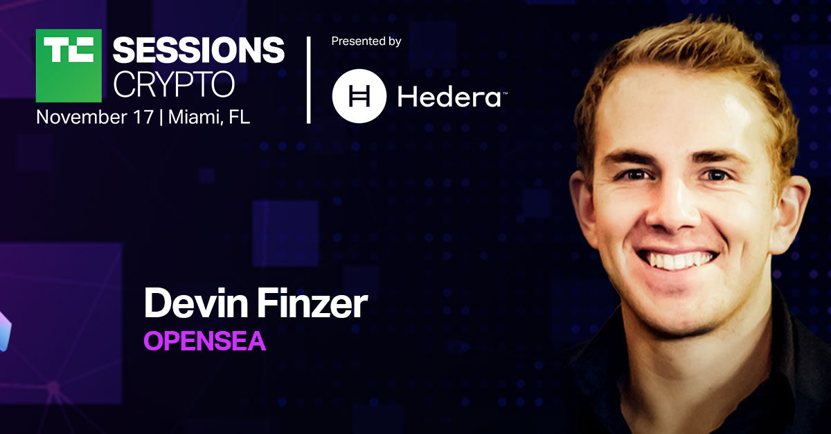 OpenSea CEO Devin Finzer discusses staying on top of a turbulent NFT market at TC Sessions: Crypto • ZebethMedia