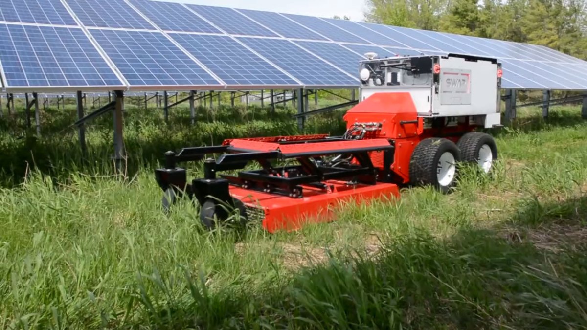 Swap Robotics is paving the way for electric solar vegetation cuts and sidewalk snow plowing • ZebethMedia