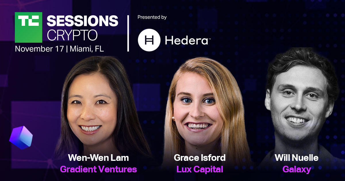 Galaxy, Gradient and Lux VCs will judge the TC Sessions: Crypto pitch-off • ZebethMedia