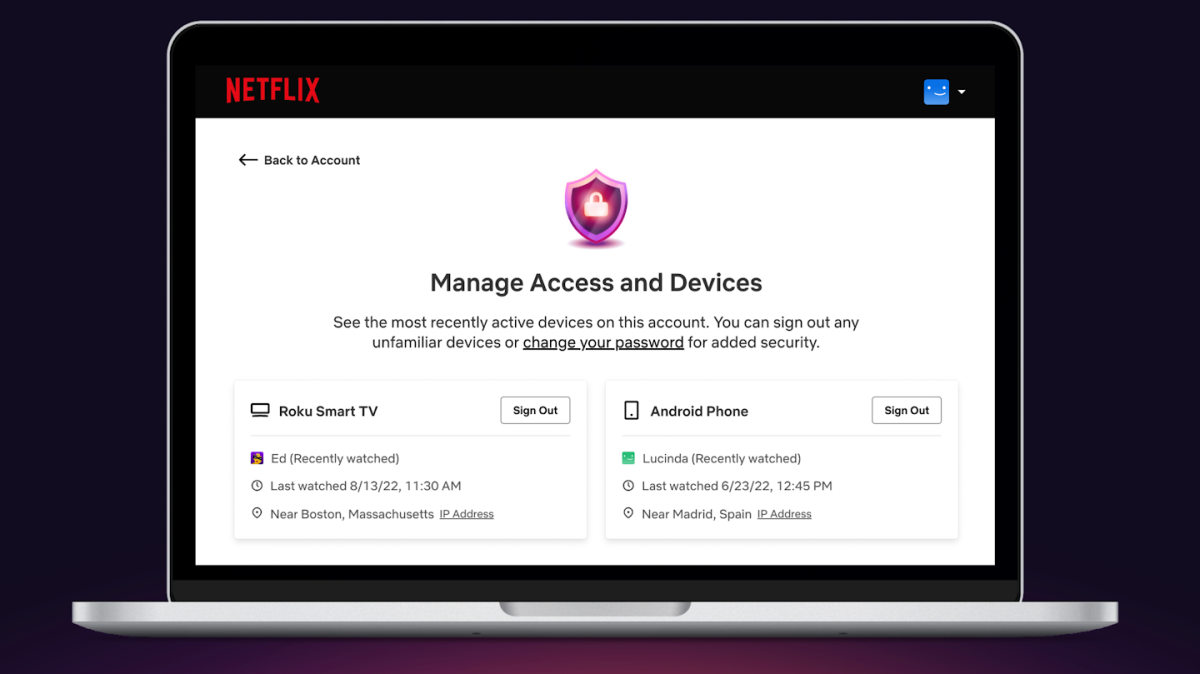 Netflix’s new feature lets subscribers kick devices off their accounts • ZebethMedia