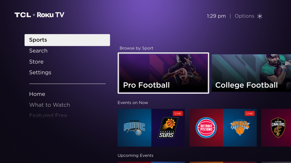 Roku’s home screen gains a new ‘Sports’ tab for users to access live and on-demand sports content • ZebethMedia